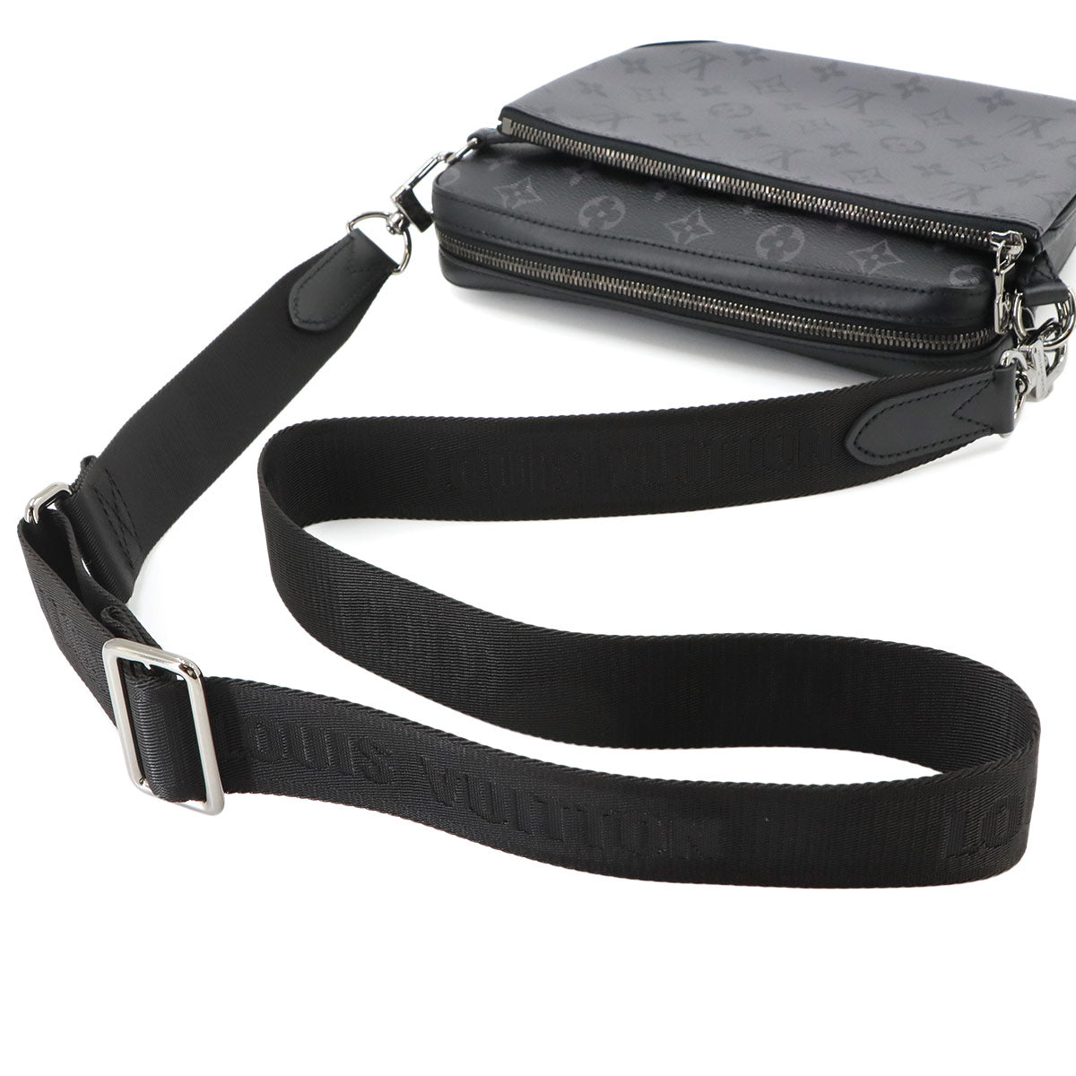 Monogram Eclipse Trio Messenger Shoulder Bag M69443 Purse