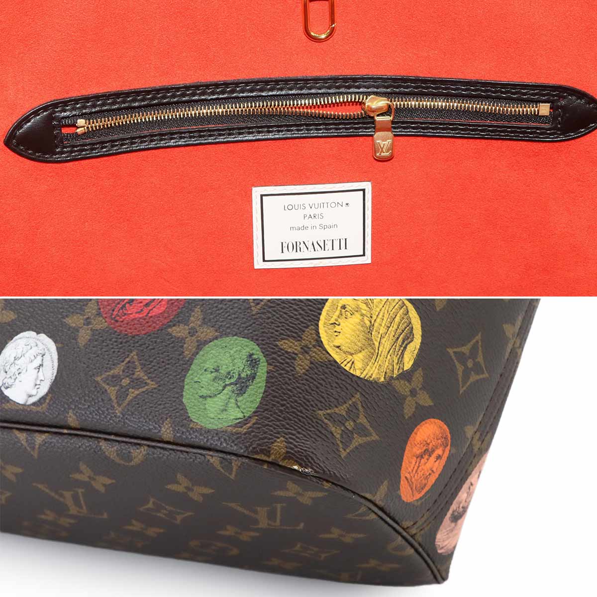 Monogram cameo Neverfull MM Tote Bag M45923 Purse