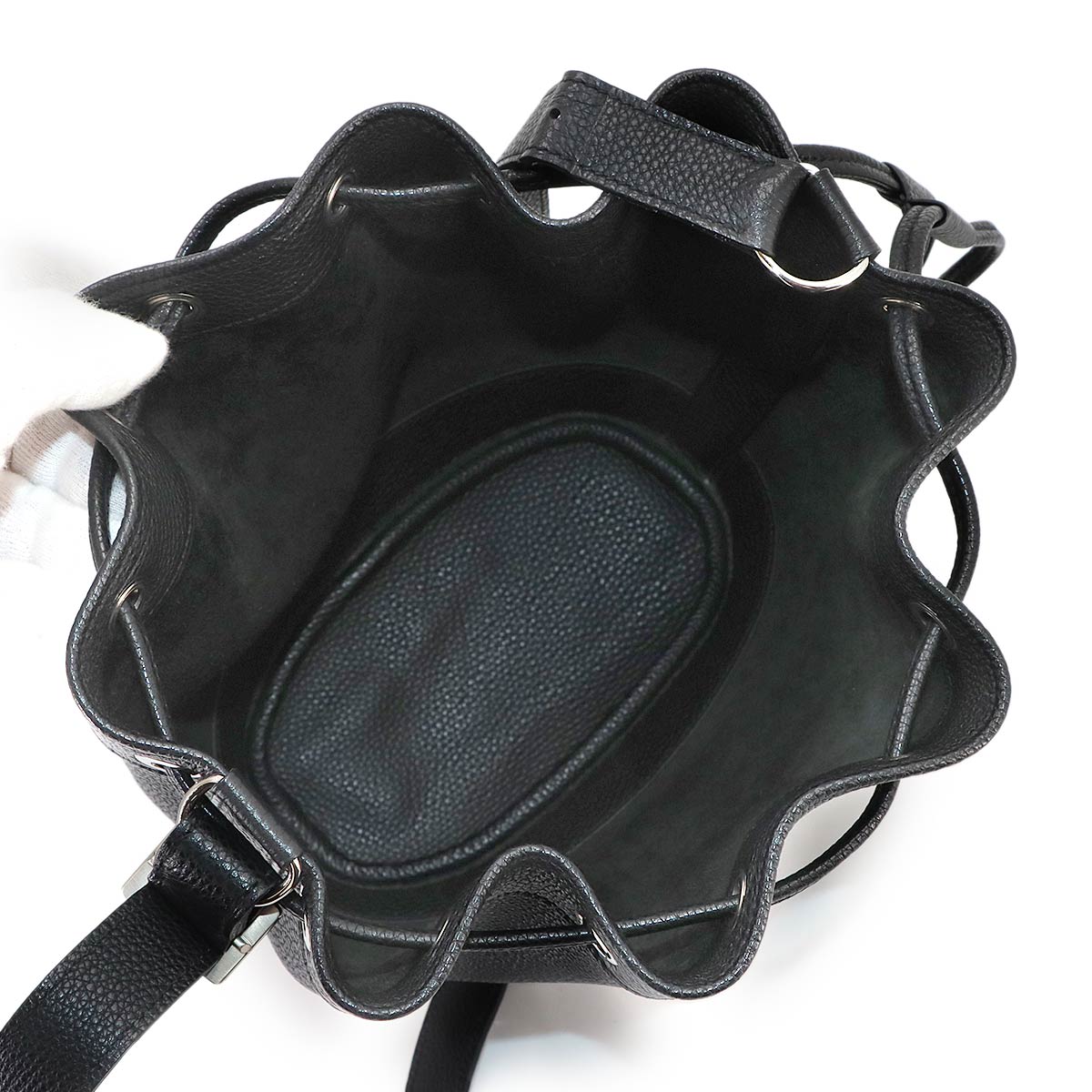 Market PM Shoulder Bag Togo Black Purse