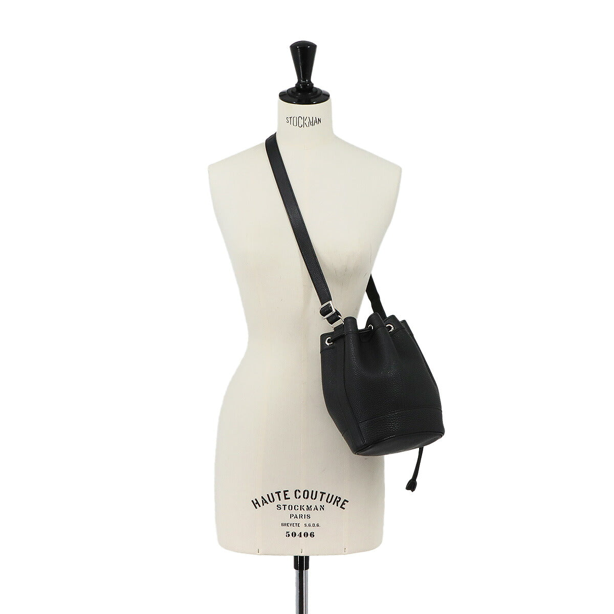 Market PM Shoulder Bag Togo Black Purse