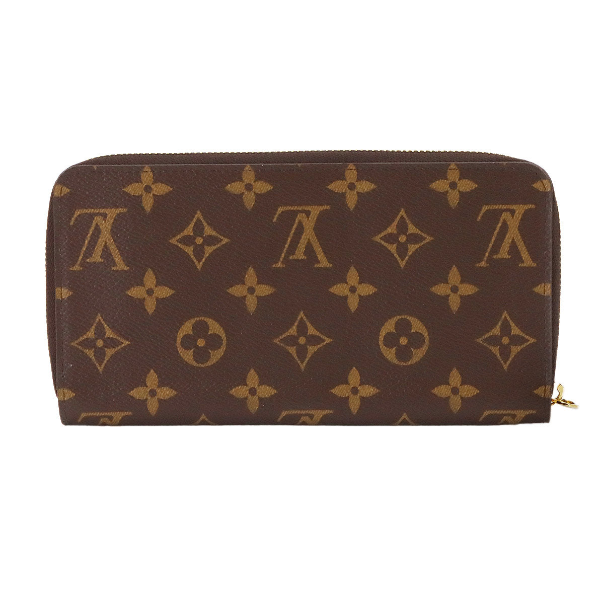 Monogram Zippy Wallet Long Brown Fuchsia M41895 Purse