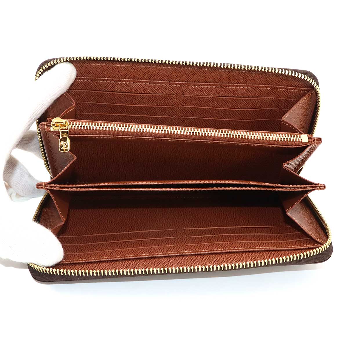 Monogram Zippy Wallet Brown M42616 Purse