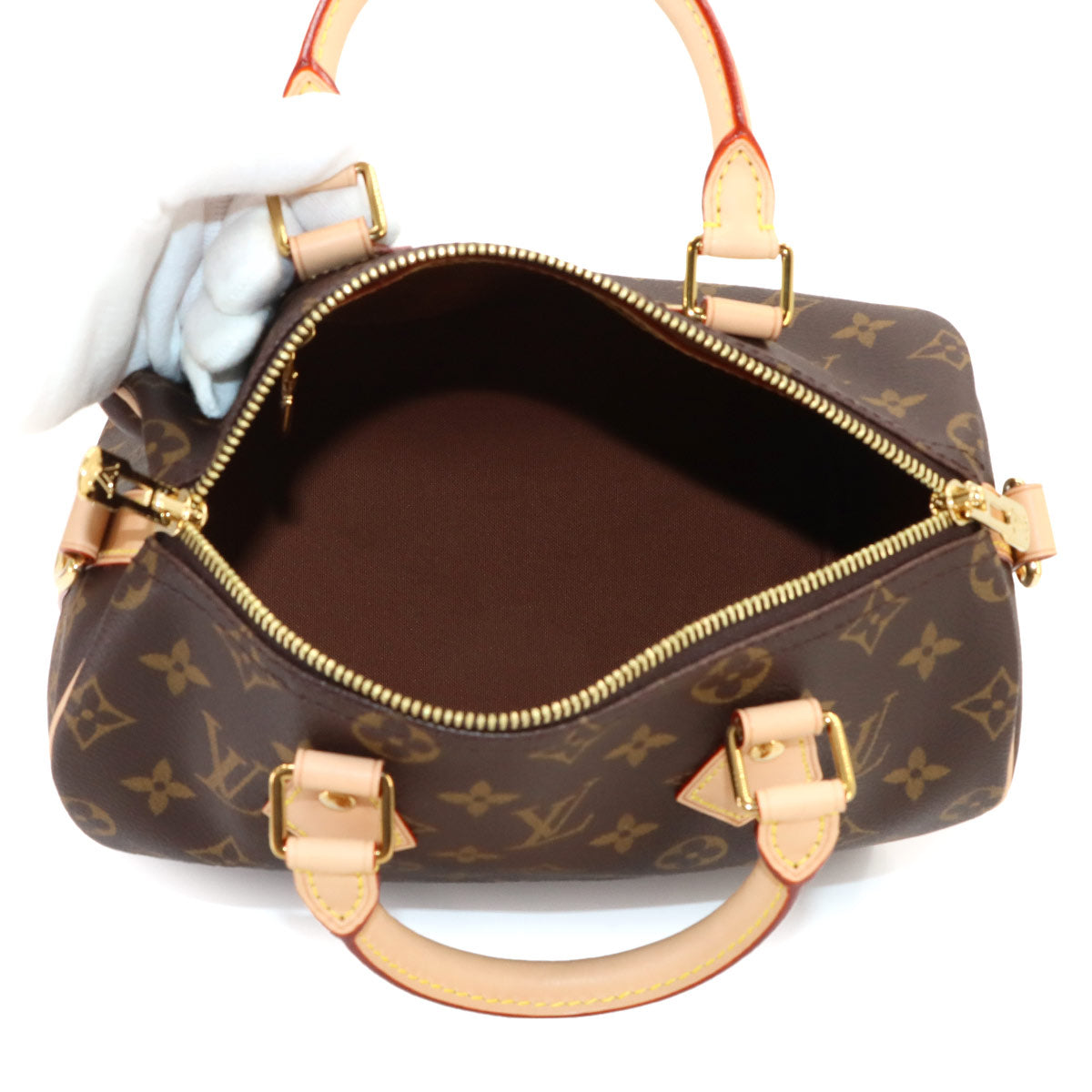 Monogram Speedy Bandouliere 25 2way Bag Brown M46977