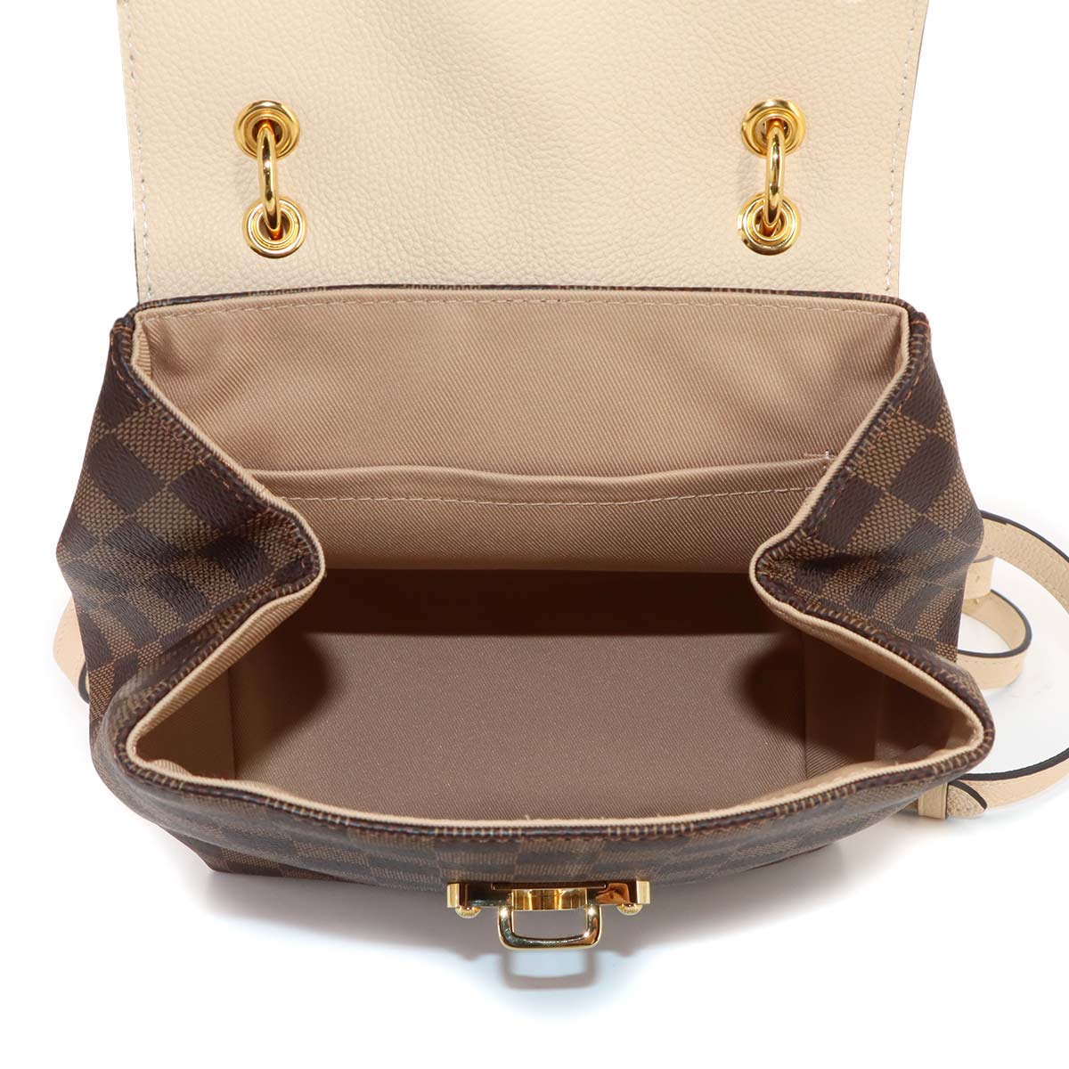 Damier Soho Backpack Ebene Brown N51132 Purse