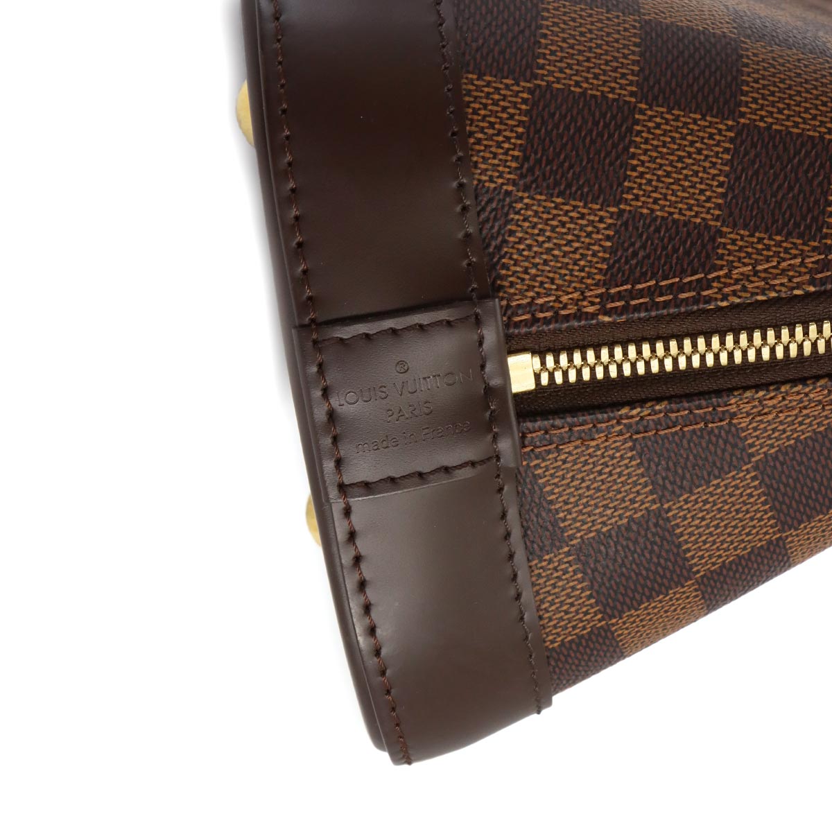 Damier Alma PM Hand Bag Ebene Brown N53151 Purse