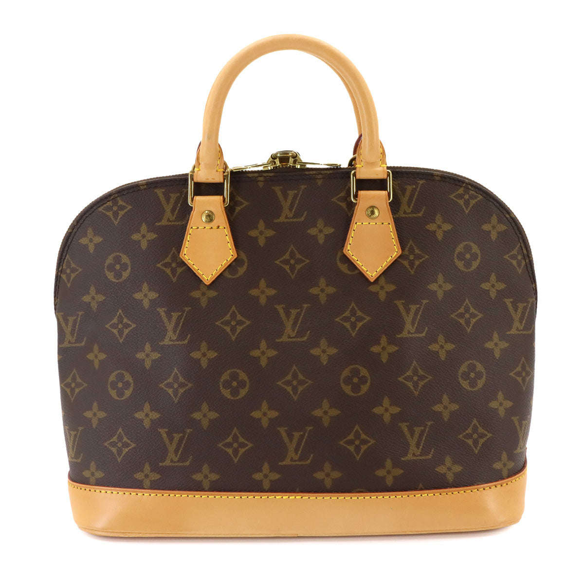Monogram Alma Hand Bag Brown M51130 Purse