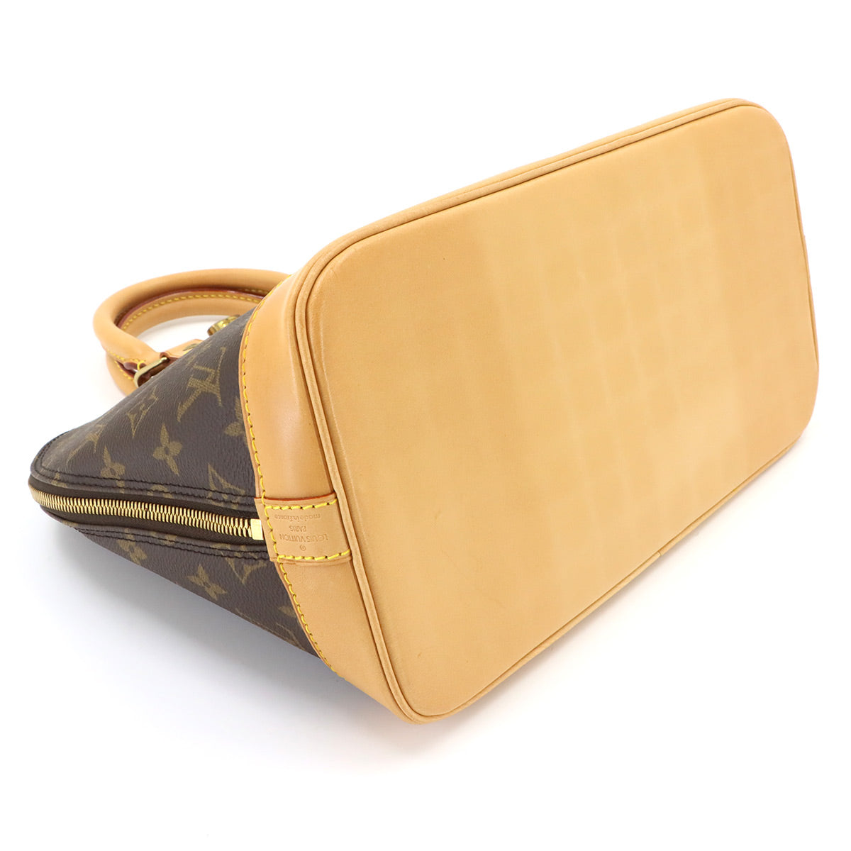 Monogram Alma Hand Bag Brown M51130 Purse