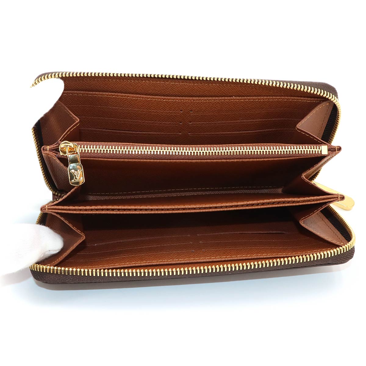 Monogram Zippy Wallet Brown M42616 Purse
