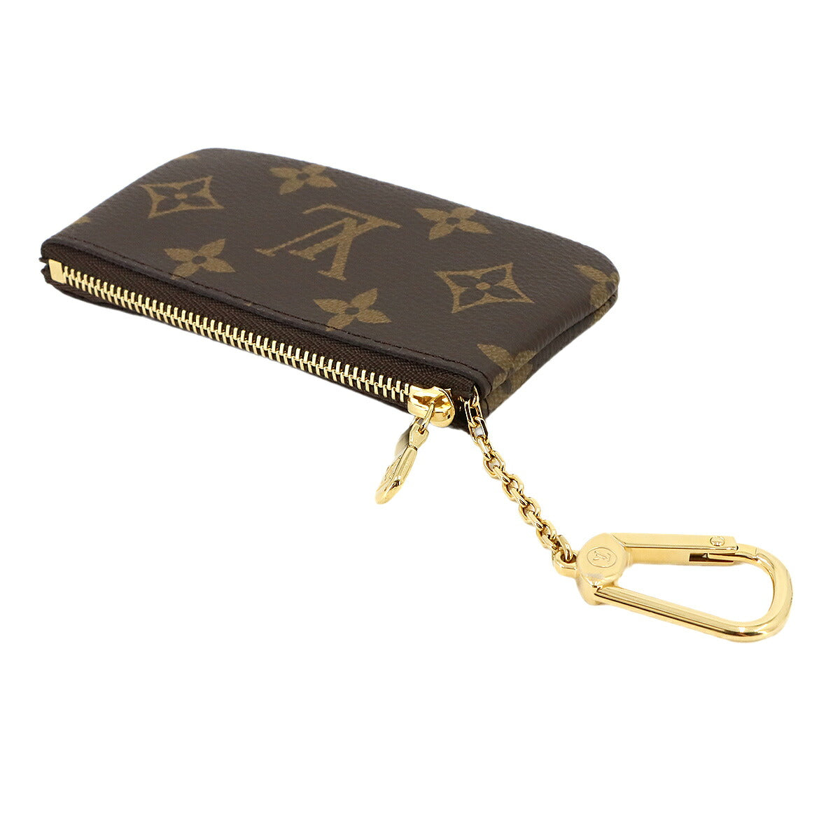 Monogram Pochette Cles Coin Case Purse Brown M62650