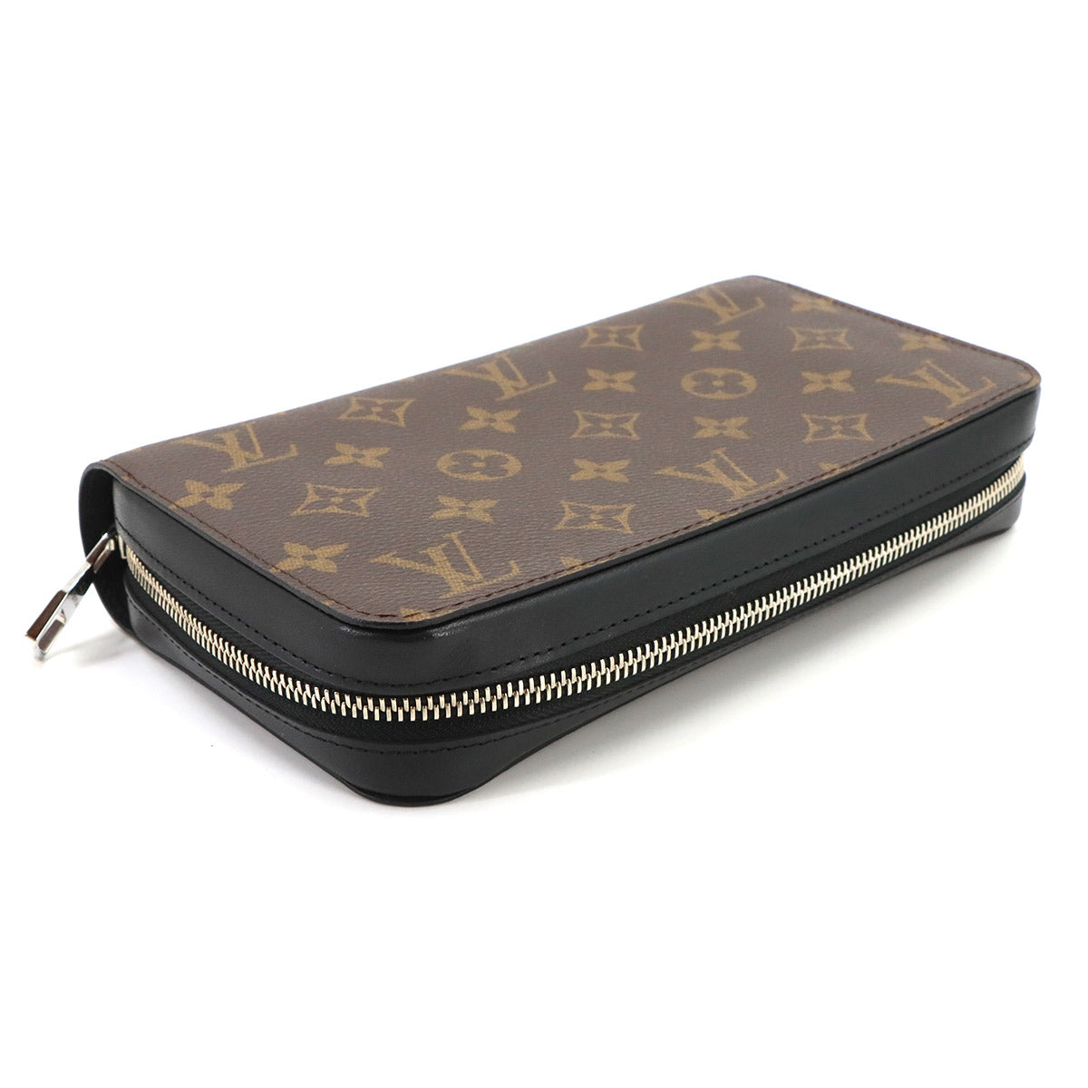 Monogram Macassar Zippy XL Wallet Brown M61506 Purse