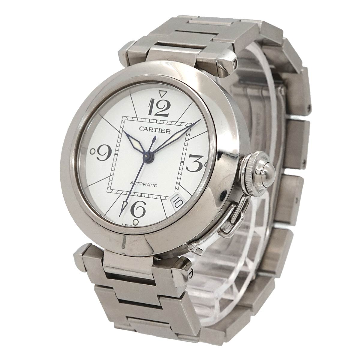 Pasha C W31074M7 Date Automatic White Dial Boys watch