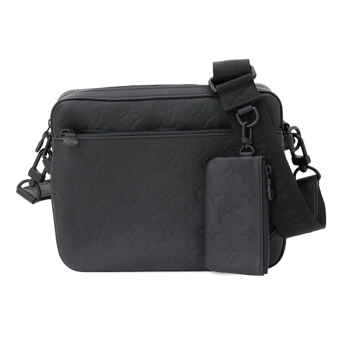 Monogram Shadow Trio Messenger Shoulder Bag Noir M46602