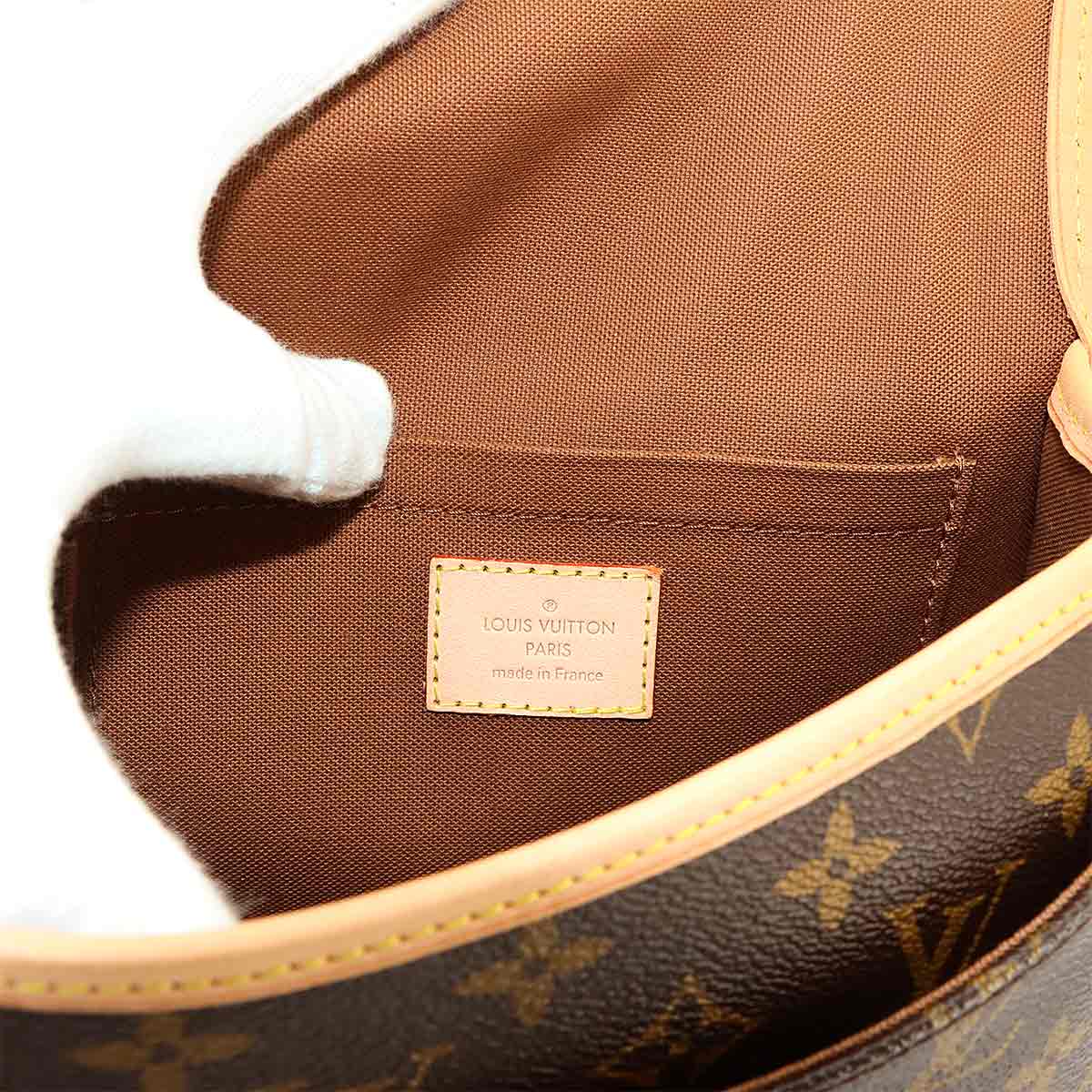 Monogram Sologne Shoulder Bag Brown M42250 Purse
