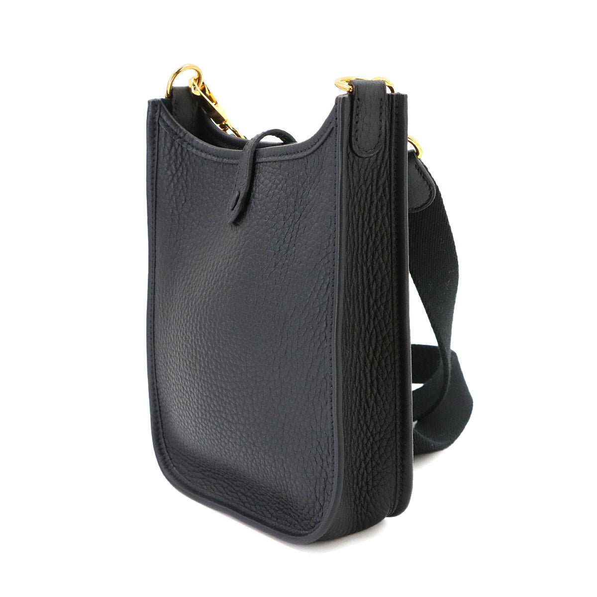Evelyne Amazone TPM Shoulder Bag Taurillon Clemence Black