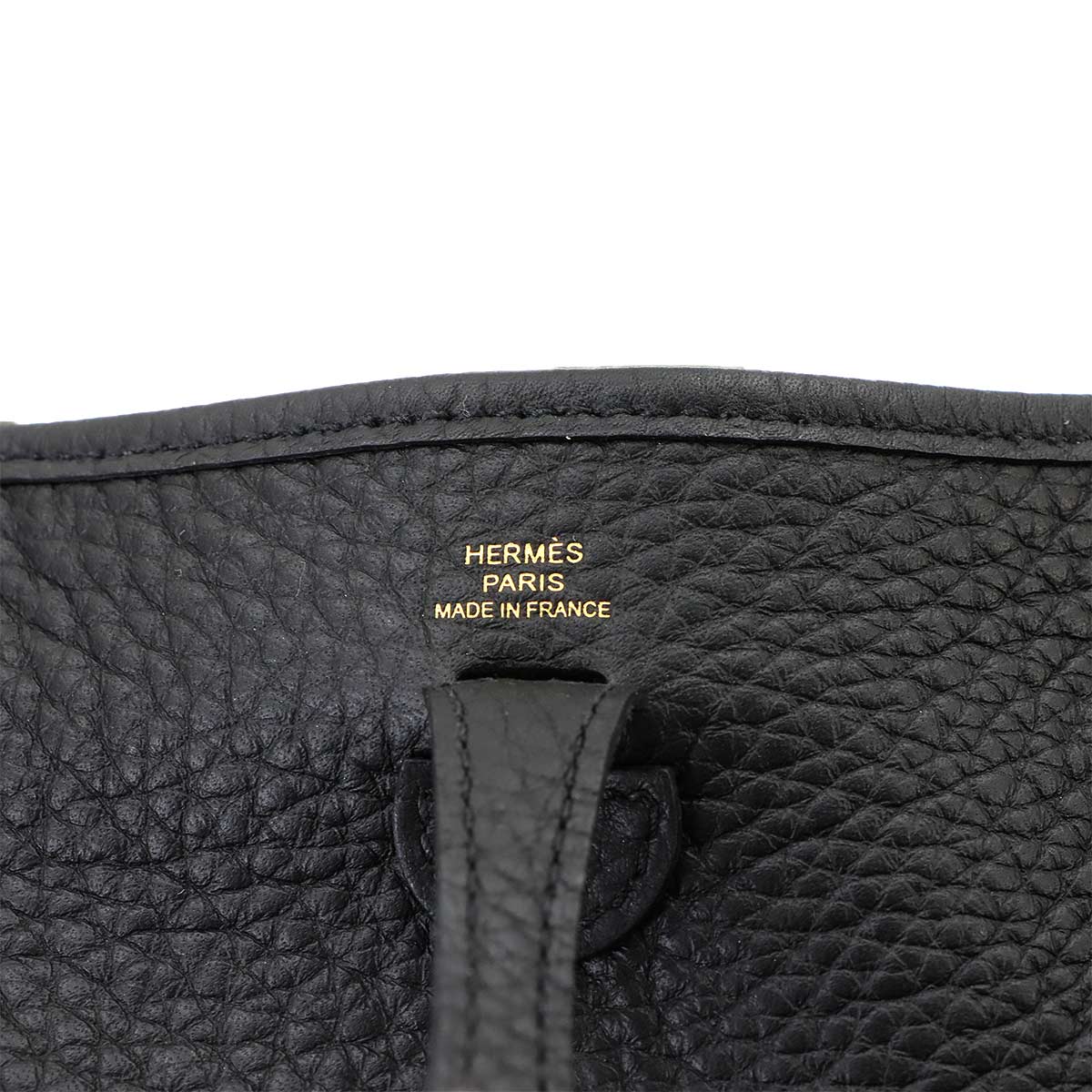 Evelyne Amazone TPM Shoulder Bag Taurillon Clemence Black