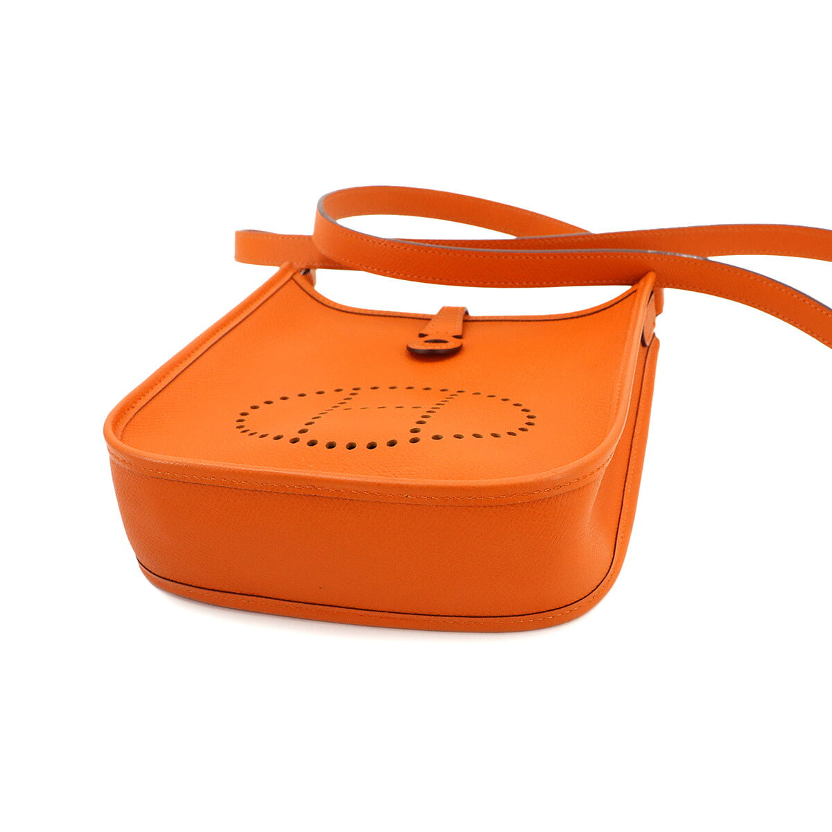 Everlyne TPM Shoulder Bag Veau Epsom Orange Purse