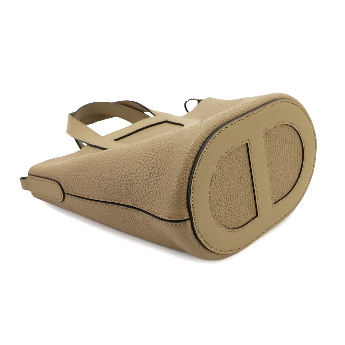 In the Loop 18 Hand Bag Taurillon Clemence Swift Beige Marfa