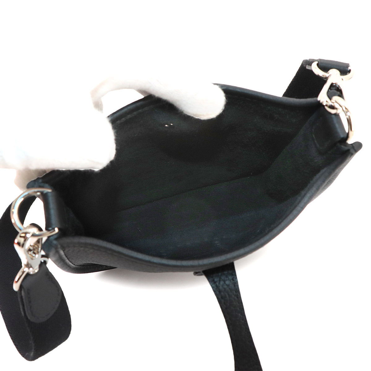 Evelyne Amazone TPM Shoulder Bag Taurillon Clemence Black