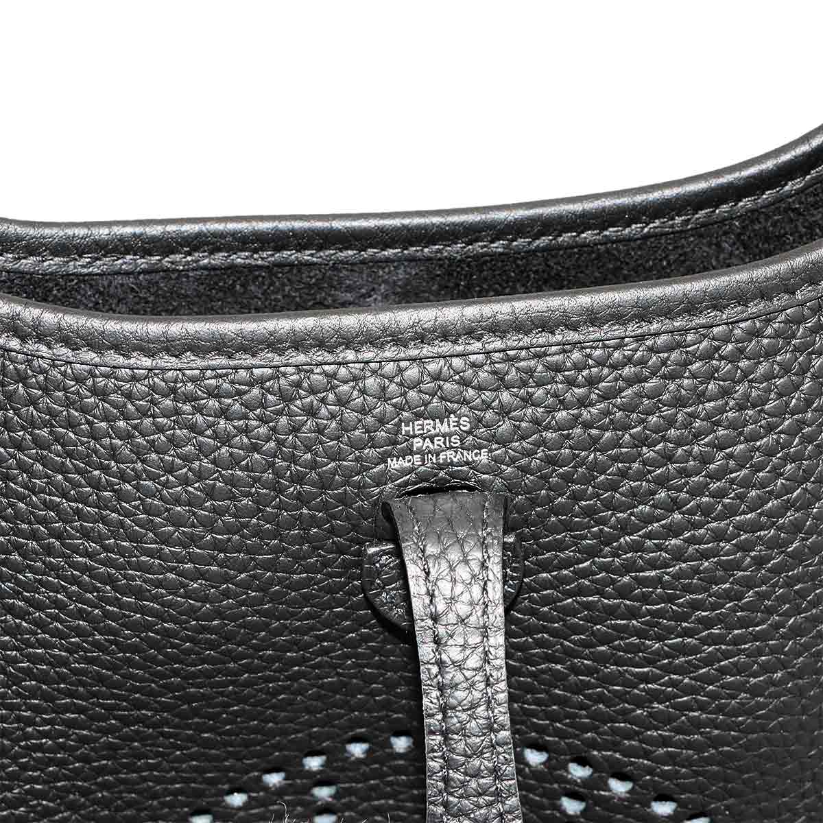 Evelyne Amazone TPM Shoulder Bag Taurillon Clemence Black