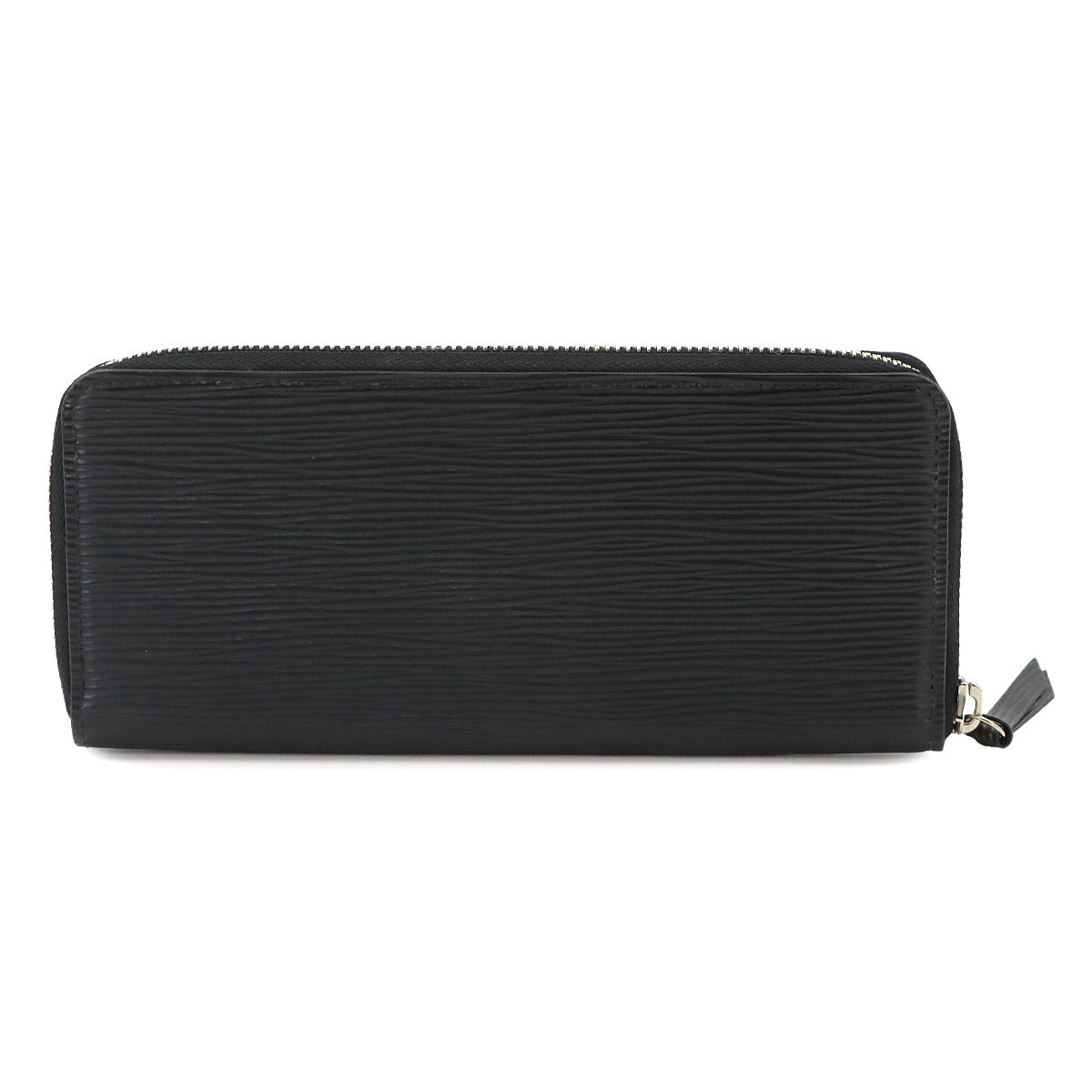 Epi Portefeuille Clemence Wallet Leather Noir M60915