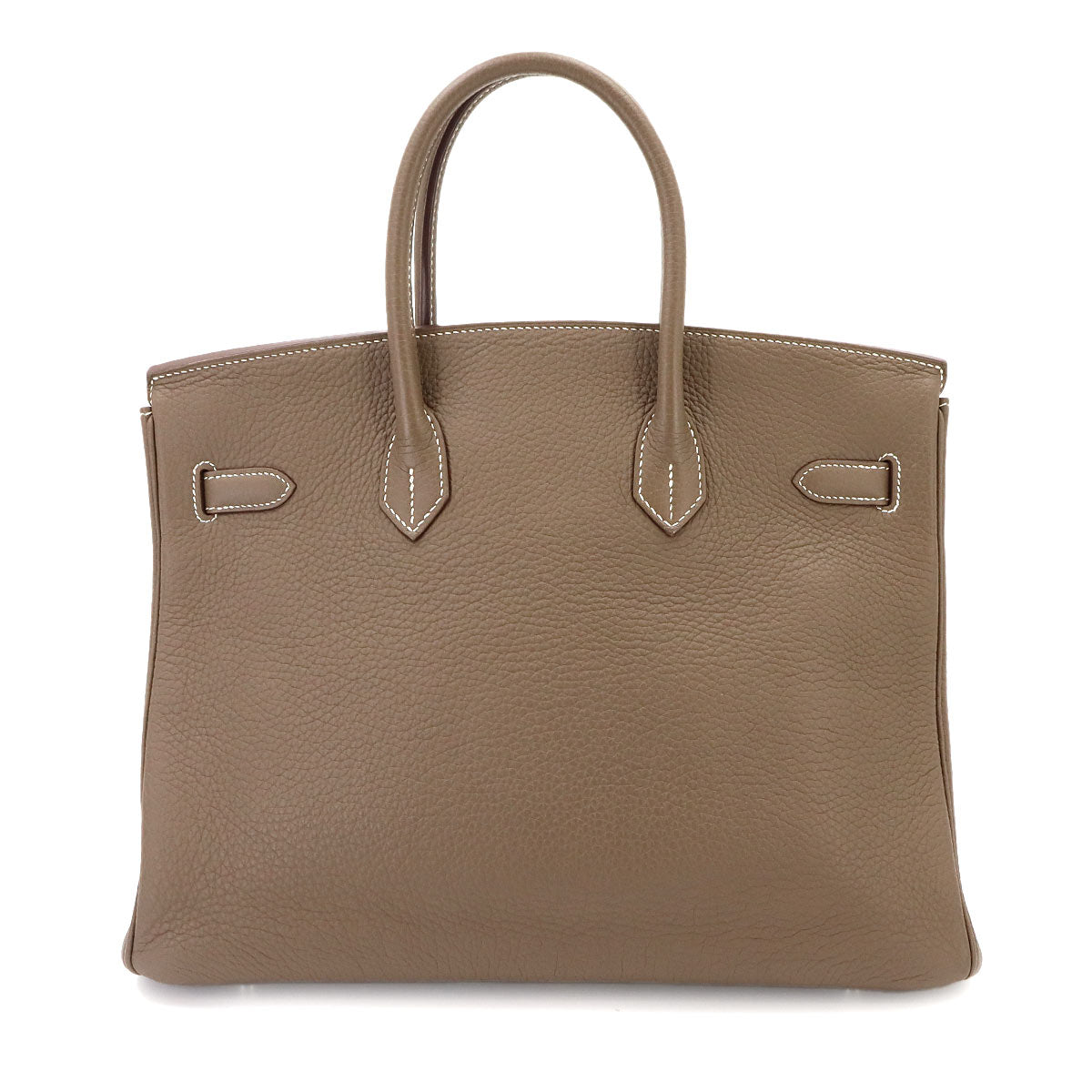 Birkin 35 Togo Etoupe Hand Bag Purse Beige