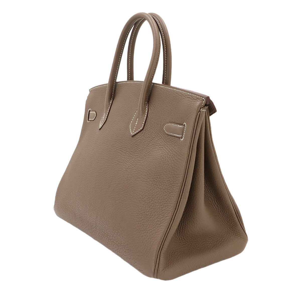 Birkin 35 Togo Etoupe Hand Bag Purse Beige