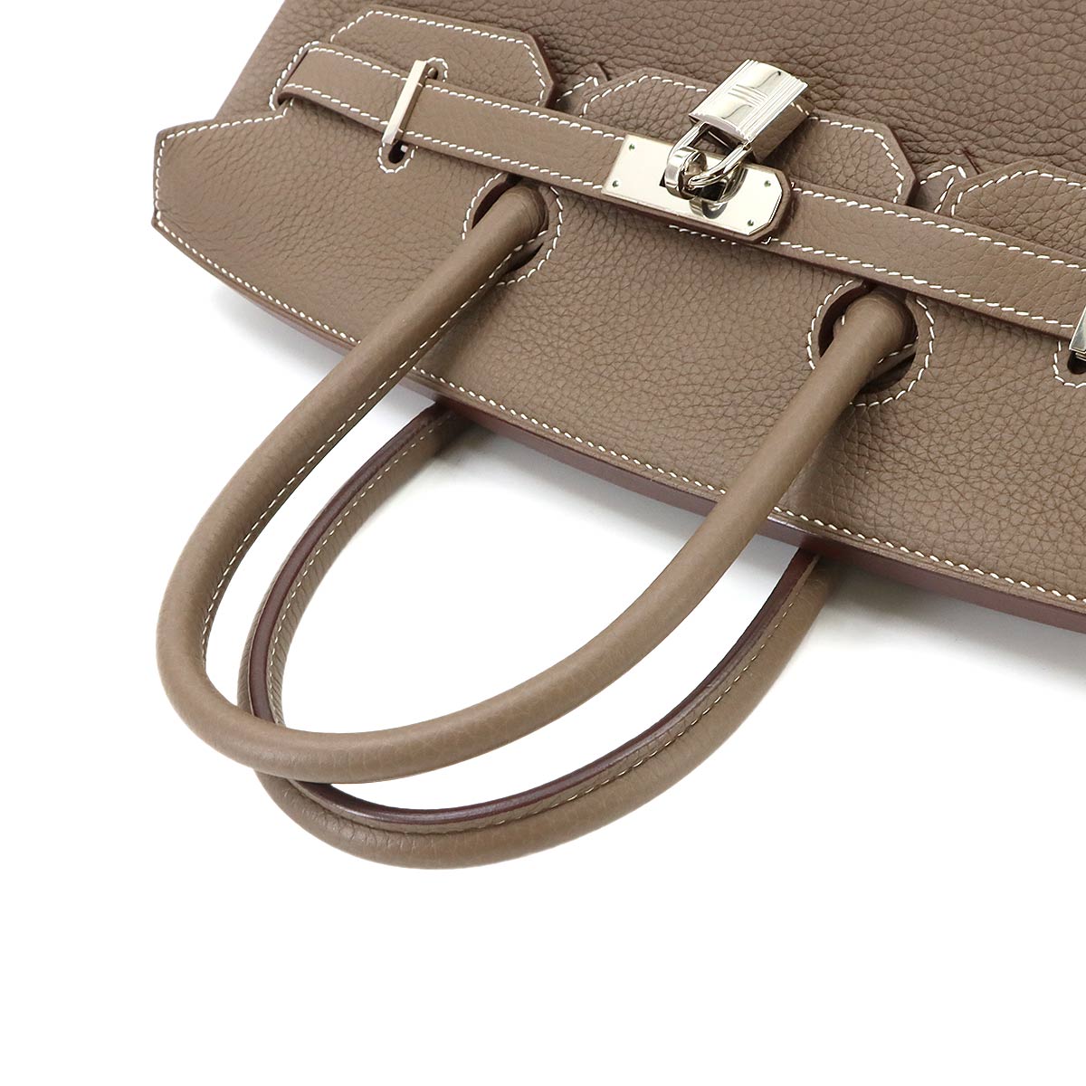 Birkin 35 Togo Etoupe Hand Bag Purse Beige