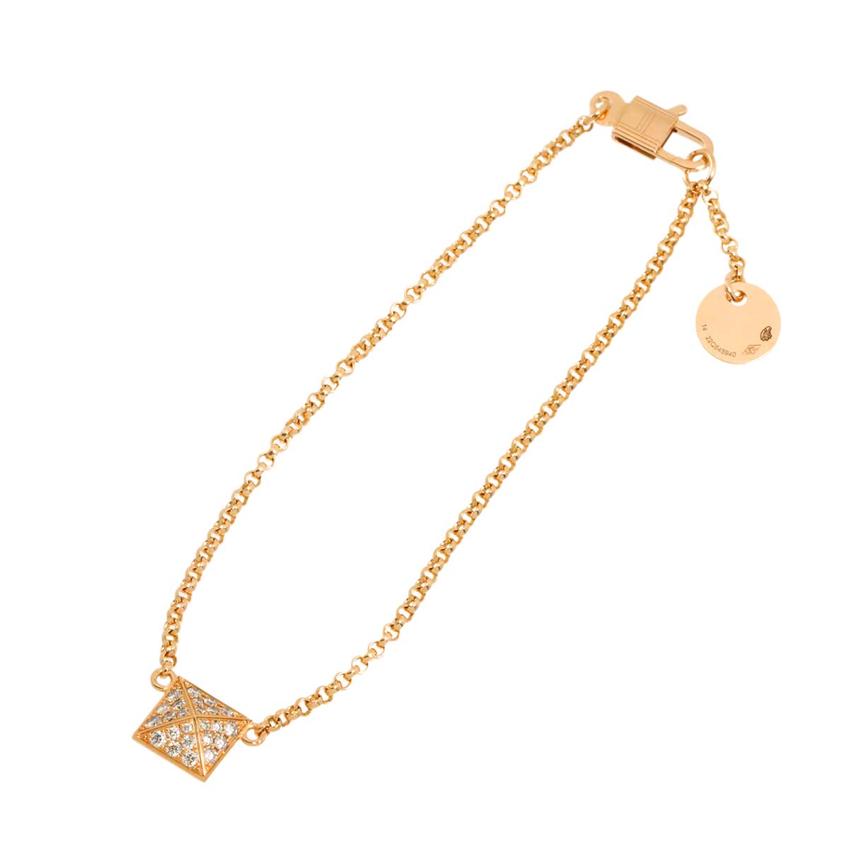Diamond Bracelet 18K Pink Gold 750