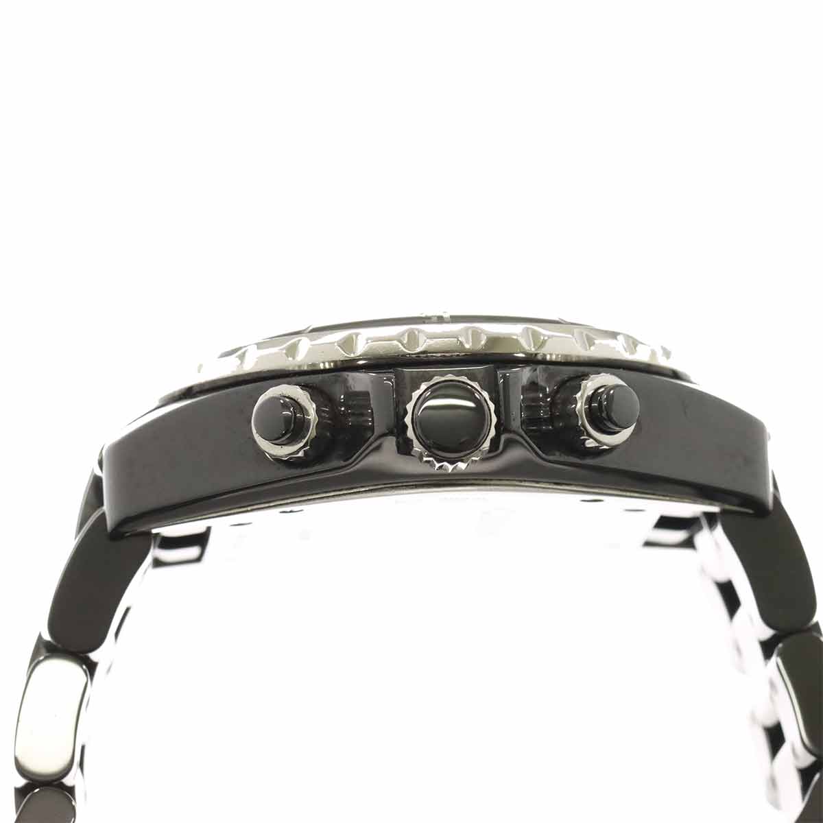 J12 41mm Chronograph H0940 Date Automatic Black Dial Mens