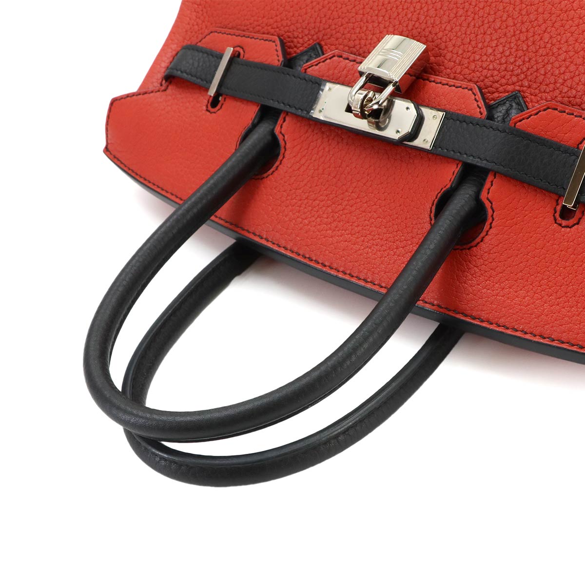 Birkin 30 SPO Personal Hand Bag Togo Sanguine Black