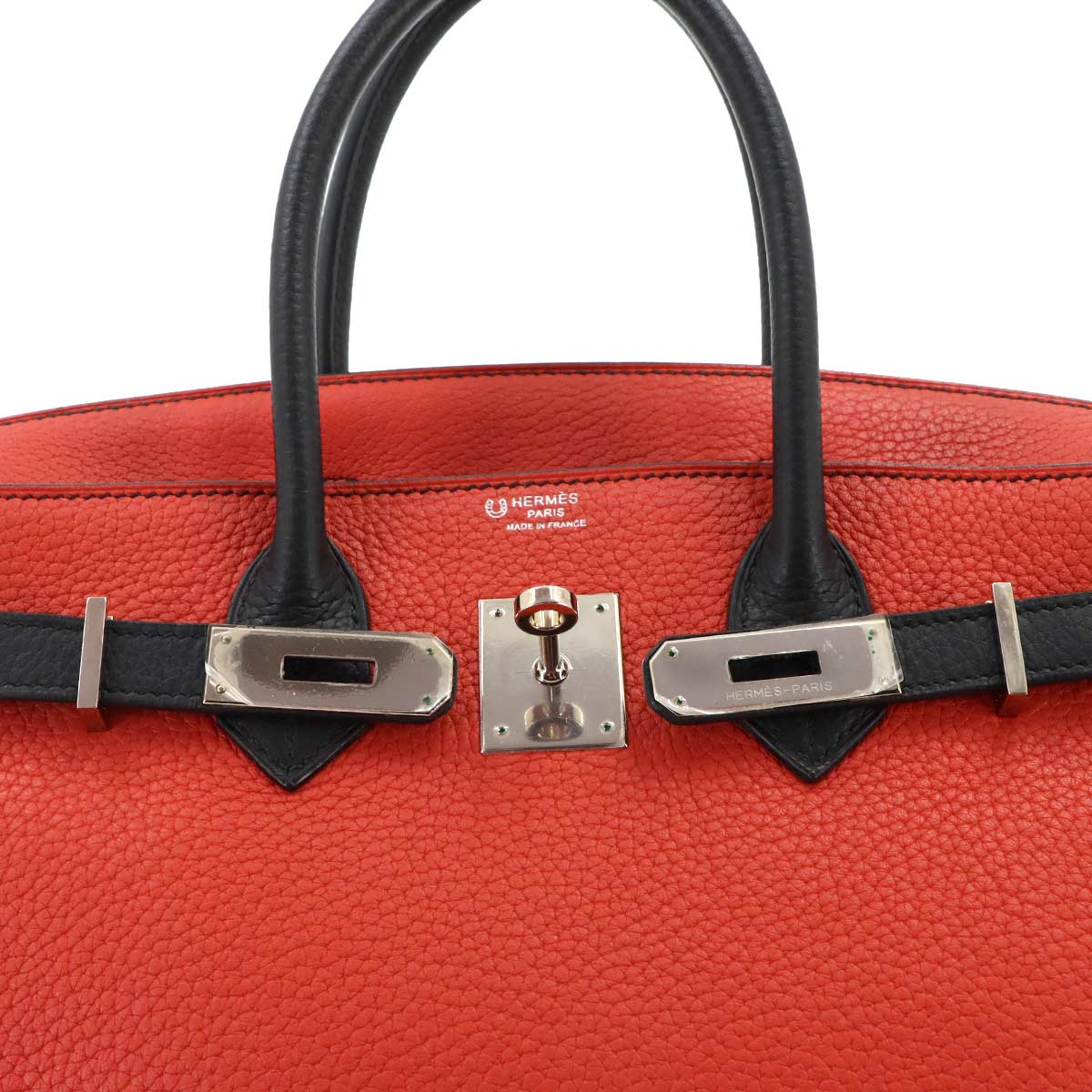 Birkin 30 SPO Personal Hand Bag Togo Sanguine Black