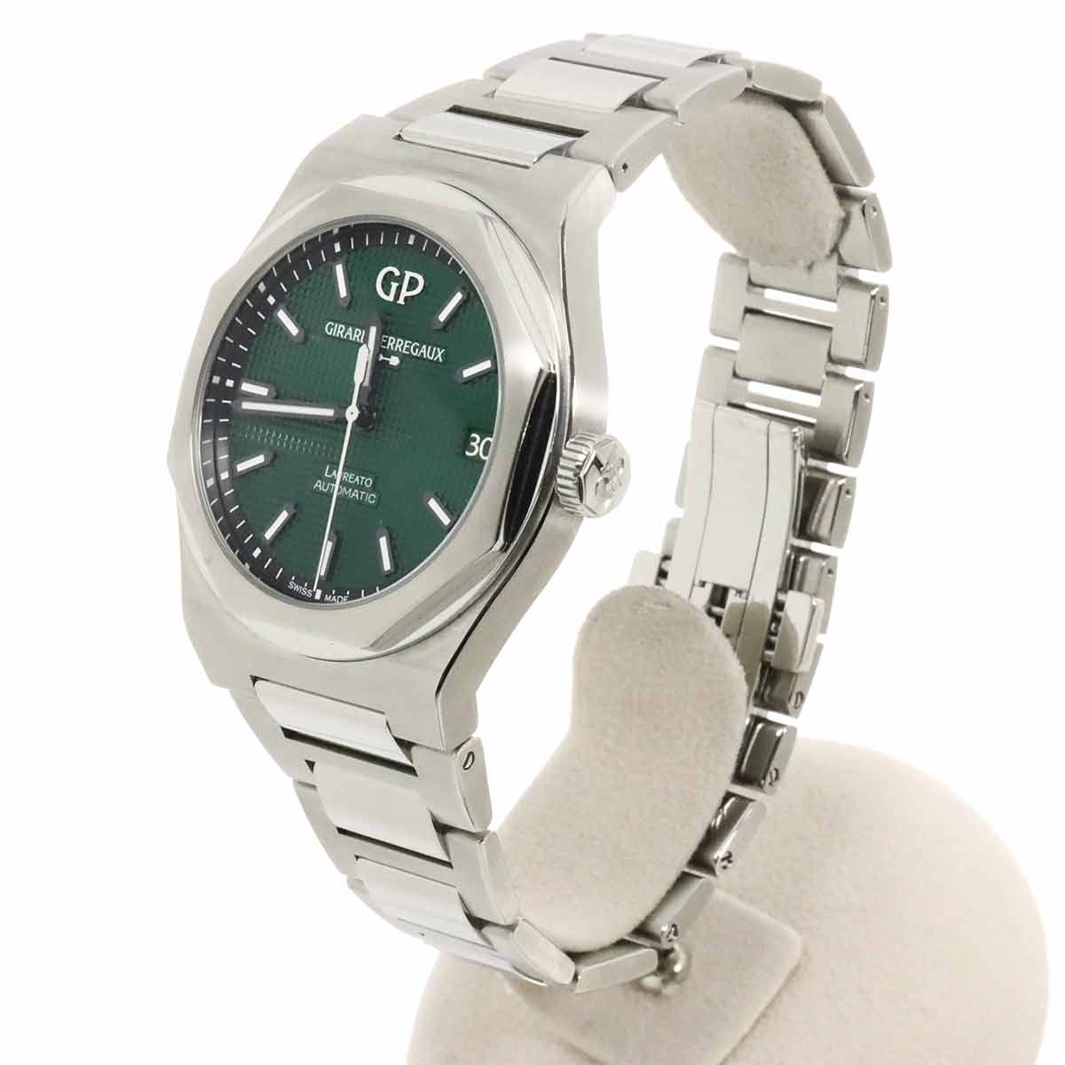 LAUREATO 81010 Automatic Mens Green Dial Watch