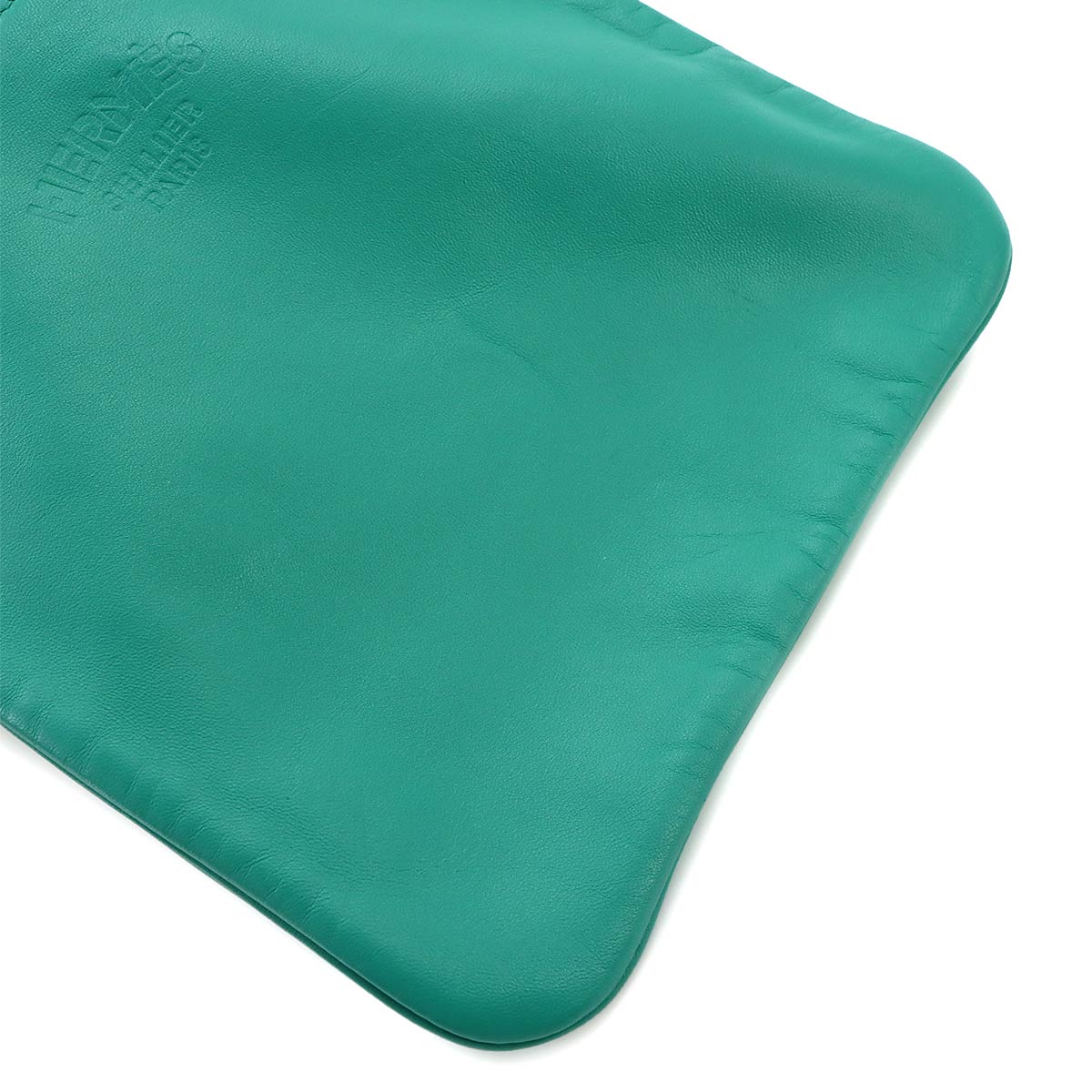 Aline Mini Shoulder Bag Veau Swift Vert Verone Purse