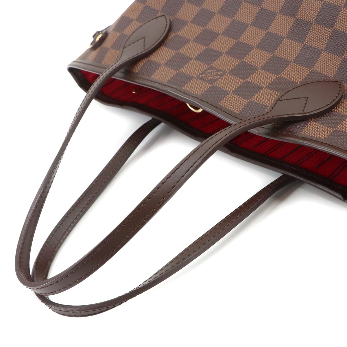Damier Neverfull PM Tote Bag Ebene N51109 Purse