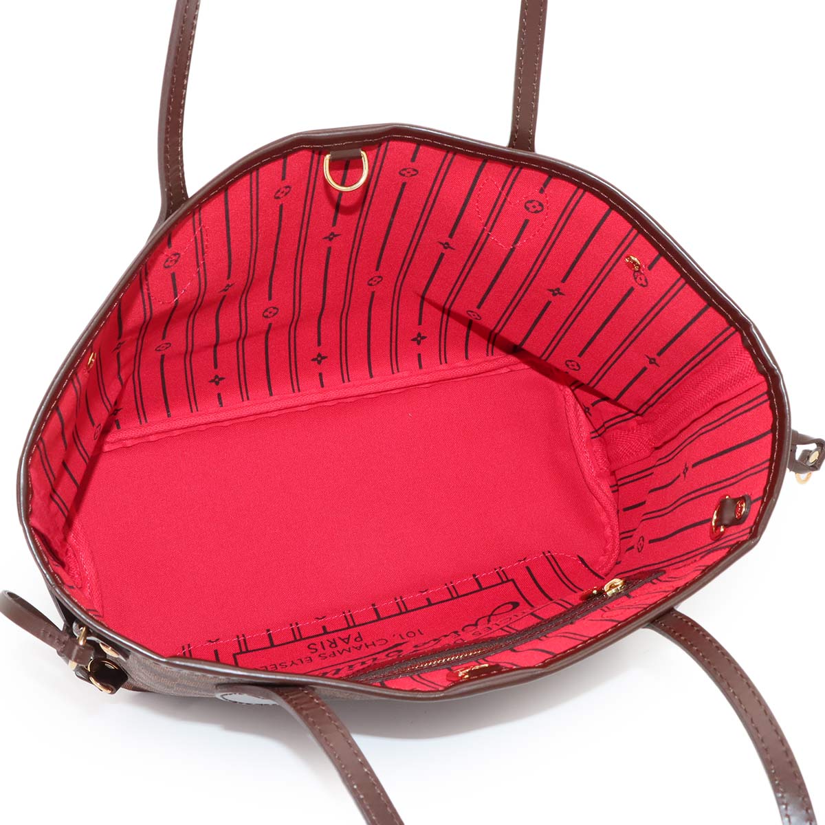 Damier Neverfull PM Tote Bag Ebene N51109 Purse