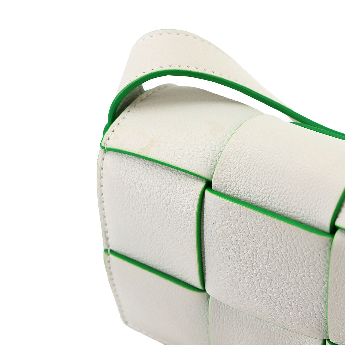 Intrecciato Candy Cassette Shoulder Bag Leather