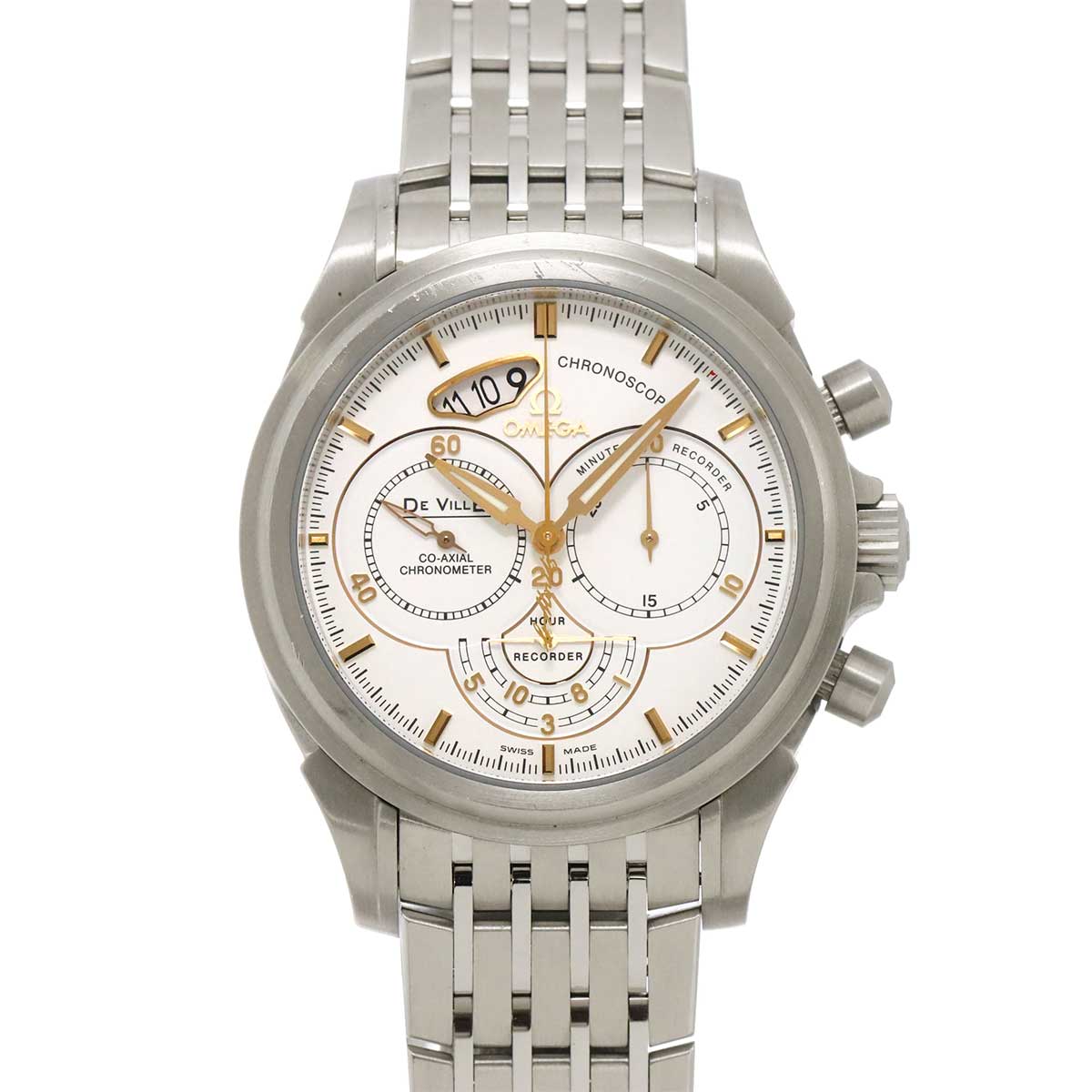 DeVile Chronoscope 422 10 41 50 04 001 Automatic Mens Watch