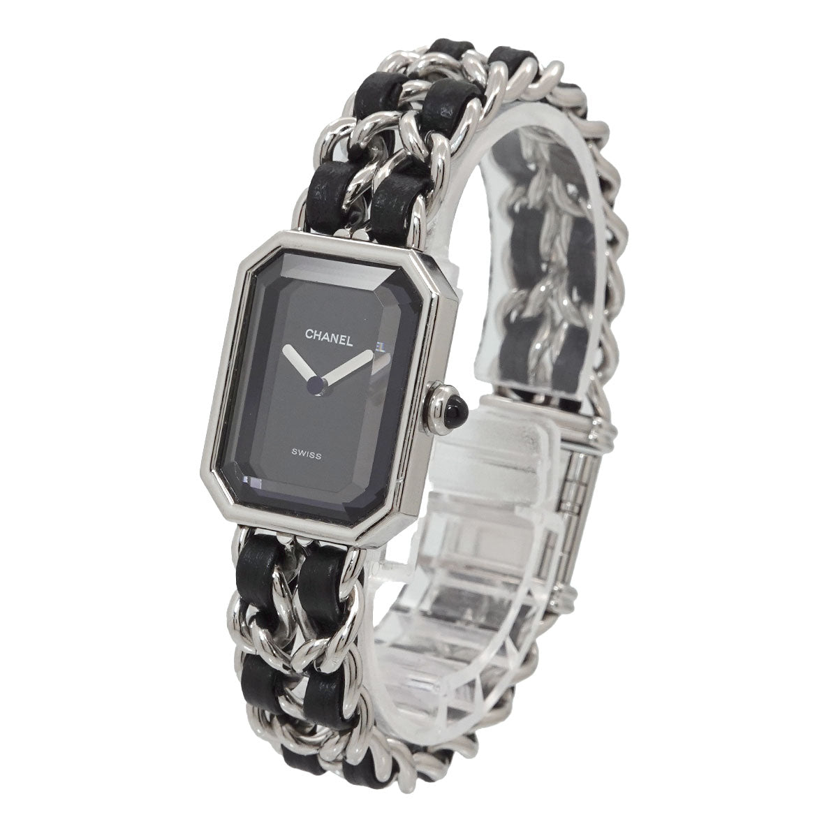 Premiere Size L H0451 Quartz Black Dial Ladies Watch