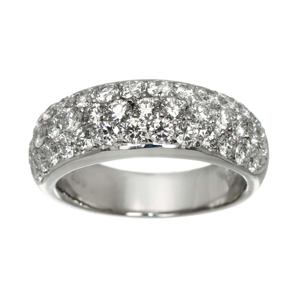 Diamond 2.00ct Ring Pt Platinum size6.75-7.25(US)