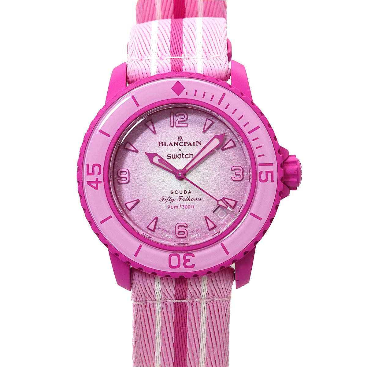 Blancpain Fifty Fathoms Pink Ocean SO35P400
