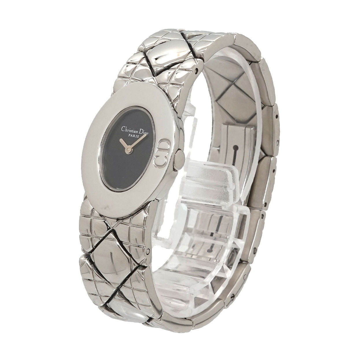 Ladydior D90-100 Black Dial Quartz Ladies
