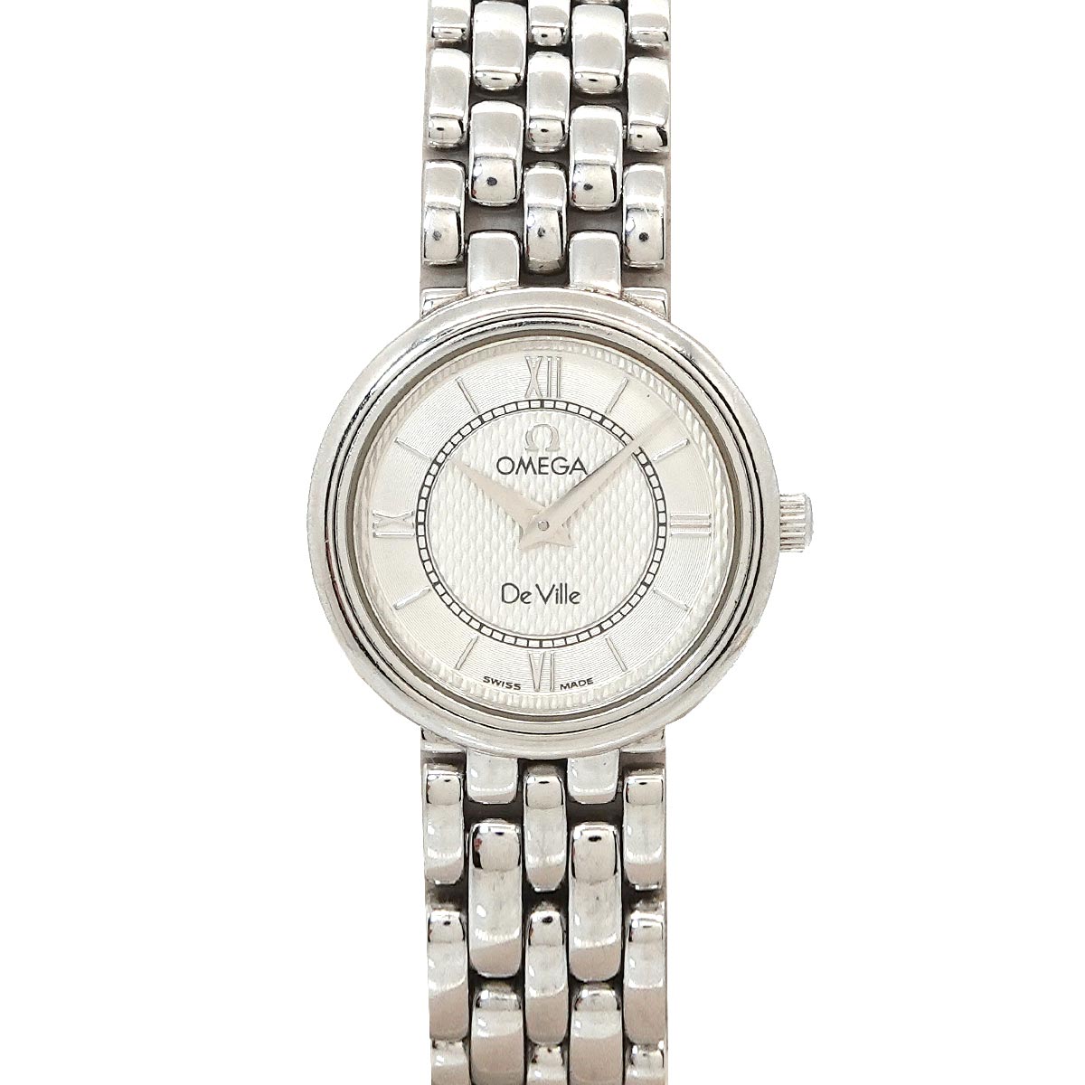 De Ville Prestige 7574 31 Quartz Silver Dial Ladies Watch