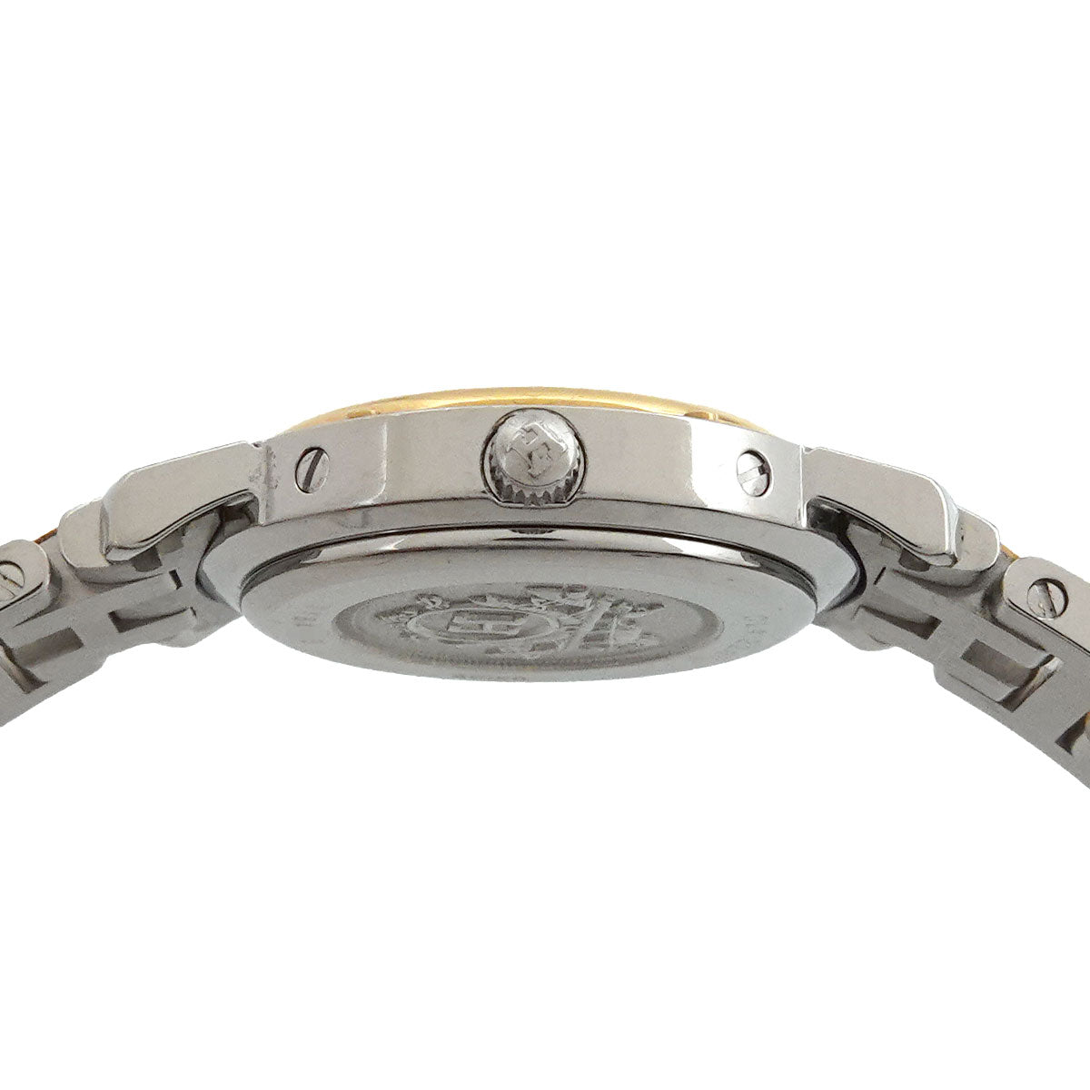 Clipper Two Tone CL4 220 Quartz Date cream Dial Ladies Watch