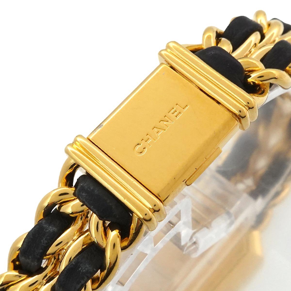 Premiere Size M H0001 Vintage Quartz Black Dial Ladies Watch