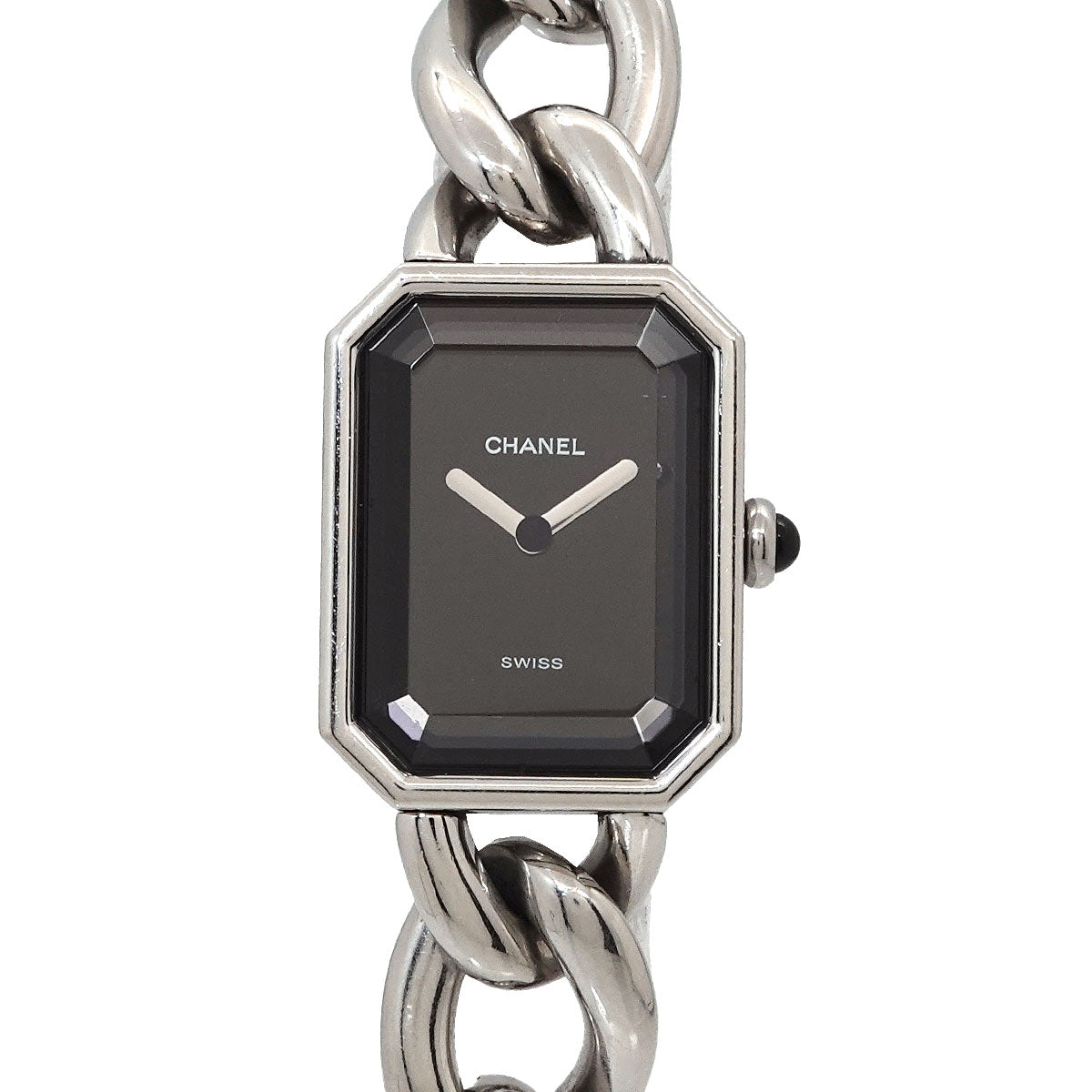 Premiere L Size H0452 Quartz Black Dial Ladies Watch