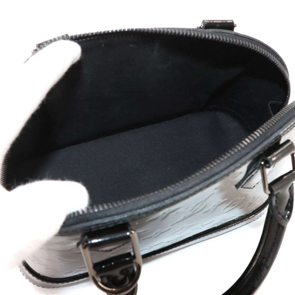 Monogram Vernis Alma BB Hand Shoulder Bag M90063
