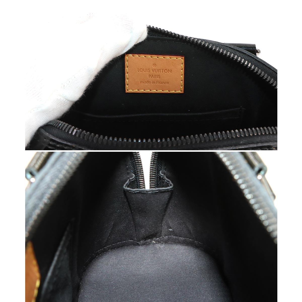 Monogram Vernis Alma BB Hand Shoulder Bag M90063