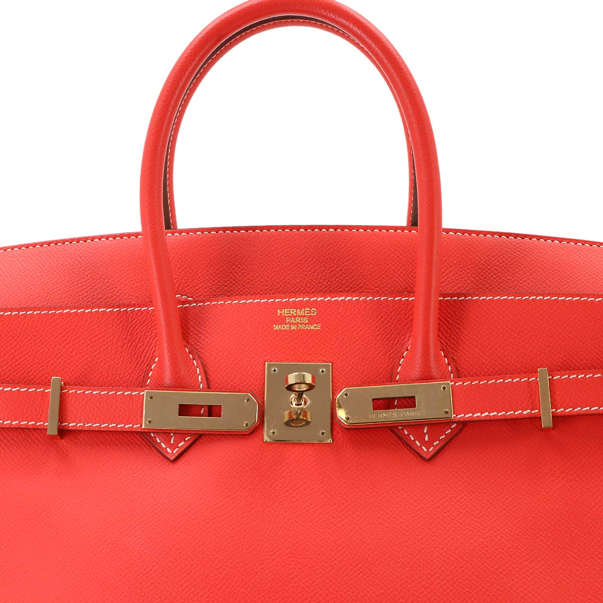 Candy Birkin 35 Veau Epsom Rose Jaipur Gold Hand Bag Purse