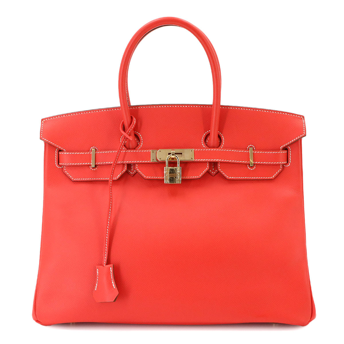 Candy Birkin 35 Veau Epsom Rose Jaipur Gold Hand Bag Purse