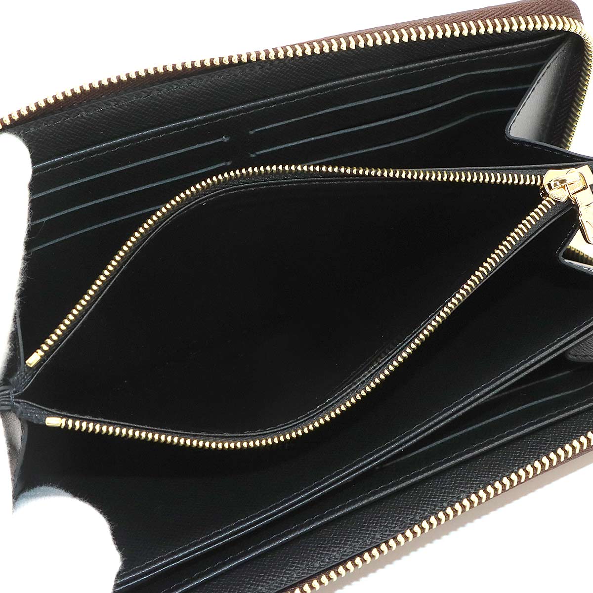 Monogram Reverse Zippy Wallet Brown M82444 Purse